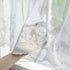 Molaxhome White Lace Valances for Windows 51x16inch, Lace Floral Embroidered Semi Sheer Curtain for Kitchen Cafe Dinning Bath Room 1 Pcs (White)...