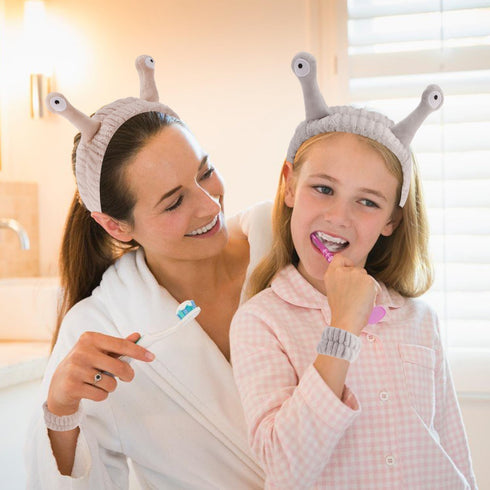 Headband for Washing Face Spa Headband and Wristband Set Makeup Headband Skincare Headband Wrist Bands for Washing Face Cute Stuff Trendy Stuff Fu...