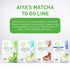 Aiya Matcha To Go Single Serve Packs - Ceremonial Grade Pure Matcha Green Tea Powder (10 Count)...