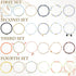 Jadive 24 Pieces Bracelets 4 Set Bead Bracelets Bulk Stackable Bracelets for Women Stretch Heishi Bracelets Clay Boho Disc Bracelets Y2k Aesthetic...