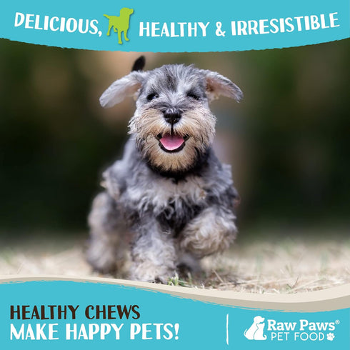 Raw Paws Wild-Caught Rabbit Treats for Dogs, 6-oz - Packed in USA - Rabbit Dog Treats - Corn, Soy & Grain Free Rabbit Bites Dog Treats - Real Rabb...