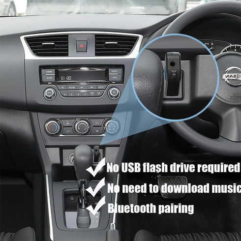 USB Bluetooth Car Adapter,Wireless Audio Adapter Car Kit Music Receiver for Home,Car Stereo Sound System,Portable Speskers (H222)...