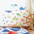 DECOWALL DS4-8009 Sea Adventure Kids Wall Stickers Wall Decals Peel and Stick Removable Wall Stickers for Kids Nursery Bedroom Living Room (Small)...