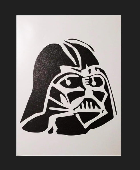 Darth Vader S Wars Stencil - 8.5" x 11" - Perfect for Art, DIY, Scrapbooking, Painting on Walls, and More Reusable Stencil STENCILAIR...