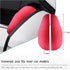 2 PCS Car Mirror Rain Visor Guard, Carbon Fiber Side Mirror Rain Visor Eyebrow, Waterproof Side Rear View Mirror Protecter, Universal Exterior Acc...