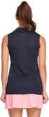 LastFor1 Women's Polo Sleeveless Shirts UPF 50+ Quick Dry Golf Tennis Athletic Tank Tops Outdoor Sports Navy XXL...