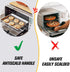 Dimber Tray Extractor for Air Fryer - Grills Extractor for Kitchen Oven - Each Holds Up to 10 lbs - Oven Rack Puller - Air Fryer Accessories - Tra...
