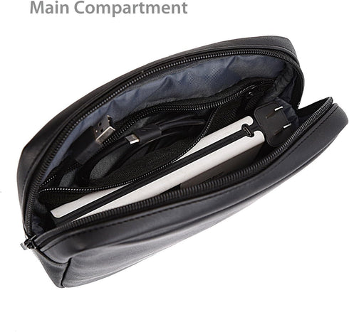 ProCase Accessories Bag Organizer Power Bank Case, Electronics Accessory Travel Gear Organize Case, Cable Management Hard Drive Bag -Black...