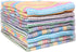 Kitchen Dish Cloths 100% Cotton Tea Towels, Soft and Absorbent, Machine Washable Kitchen Dishcloths 13 x 13 Inch Set of 8 Multi Colors...