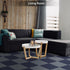 Peel and Stick Carpet Tiles,Self-adhesive Square Soft Carpet Floor Tiles,Dark Gray 12" x 12" Carpet, Easy Install DIY Floor Tiles for Kids Room, B...