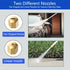 Jet Nozzle High Pressure Hose Nozzle for Garden, Jetnozzle 2-in-1 High Pressure Power Washer for House,Hose with 2 Different Nozzles and Hose Quic...