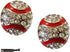 Kenz Laurenz Baseball Earrings Stud Posts...