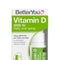 BetterYou Vitamin D3 Spray Liquid Immune Support Supplement, 3000 IU Strength per Single Spray, 0.507 Fl Ounce (100 Sprays), Peppermint Flavour...