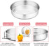 P&P CHEF Cake Pan Set of 3, 4" + 6" + 8" Round Baking Layer Tier Cake Pans Tins, Stainless Steel Bakeware for Birthday Weeding, Heavy Duty & Non T...