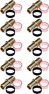 SharkBite 3/8 Inch Crimp Polybutylene Adapter, Pack of 10, Brass Plumbing Fittings, PEX Pipe, UC4006LF...