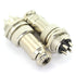 5Pairs GX16 4Pin Male Female Circular Aviation Connector Plug 16MM Wire Panel Metal Connector...