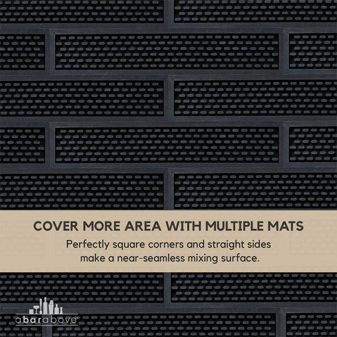 Premium A Bar Above Heavy Duty Bar Mat, Food Safe Silicone Mat, Mats for Bartending and Coffee, Commercial Strength Bartender Accessories, Dish Dr...