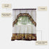Achim Home Furnishings - CFTS36BW12 Coffee Tier and Swag Window Treatment Set, 57" x 36", Brown...