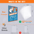 Cat Scratch Deterrent Tape - 12Pcs 14x10 in Anti Cat Scratch Furniture Protectors from Cats?cat training tape (XL 12-Pack)...