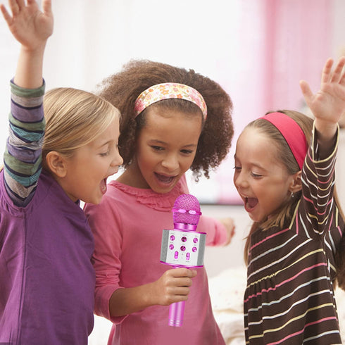 Karaoke Machine Microphone For Kids Toys,Toddler Microphone For 3 4 5 Year Old Girl Birthday Gifts,Girls Toys For 6 7 8 Year Old Girl Gifts,Christ...