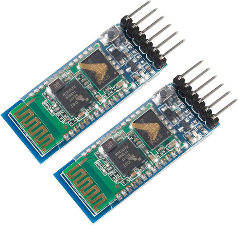 2PCS HC-05 HC 05 Bluetooth Module RF Wireless Bluetooth Transceiver Master Slave Integrated Serial Port Communication BT Module...