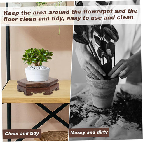 Yardwe 1pc Tank Flower Modern Desktop Vintage Stand Riser Artware Ball Bowl Aquarium Shelf Plant Cm Globe Tabletop Tray Platform Yard Sphere Room ...