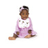 Baby Bibs 3 Pack Cotton Blend Hook-and-Loop Closure - Ballerina and Bows (Zhara), Newborn & up, Pink, Small...