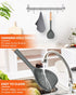 Nonstick Silicone Spatula, Non Scratch Flexible Edge for Pans, Slip Resistant comfortable Wooden Handle, Heat Resistant BPA-Free Kitchen Spatulas ...