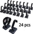 24 Pcs/Lot Black Plastic Wrist Watch/Smartwatch Display Holder Rack Store Home Shop Usage Show Stand Jewelry Bracelet Display...