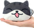 Cartoon Cute Cat Face Bag Zipper Case Coin Money Purse Wallet (C)...