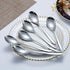 Dinner Spoons 6 Piece, 8.1'' Stainless Steel Tablespoons, Soup Spoons, Dessert Spoons, Spoons Silverware for Home, Kitchen or Restauran,Dishwasher...