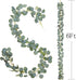 DearHouse Artificial Eucalyptus Garland Faux Silk Eucalyptus Leaves Vines Handmade Garland Greenery Wedding Backdrop Arch Wall Decor...