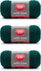 Red Heart with Love Evergreen Yarn - 3 Pack of 198g/7oz - Acrylic - 4 Medium (Worsted) - 370 Yards - Knitting/Crochet......