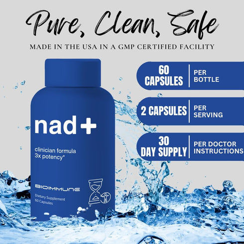 NAD+ Supplement. Exclusive Formula w/Patent Pending RiboYOUNG™. Nicotinamide Riboside, Quercetin, Resveratrol, Betaine NRF2 Activator. Anti Aging ...