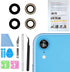 2PCS ASDAWN Back Camera Lens Glass Replacement for iPhone XR 6.1 Inches with Pre-Installed Adhesive, Rear Camera Lens Glass Replacement with Insta...