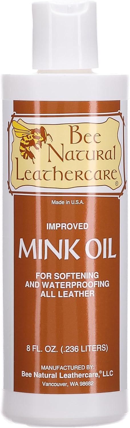 Mink Oil Clear, 8 oz...