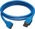 Tripp Lite U326-003 USB 3.0 Super Speed 5Gbps (A Male to Micro B Male) Device Cable (3 Feet, Blue)...