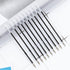 20 Pieces Ballpoint Pen Refills Black Ink 1.0mm Medium Point Smooth Writing Pen Refills Replacement Gel Ink Refills for Retractable Ballpoint Pen ...