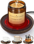 PUSEE Candle Mug Warmer, Gravity-Induction Coffee Mug Warmer for Desk with 2 Temp Settings, Auto Shut Off Coffee Cup Warmer, Beverage Warmers Heat...