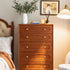 RZDEAL Cabinet Knobs Solid Brass Round Dresser Drawer Knobs and Pulls Simple Decorative Kitchen Cabinet Door Handles (4Pcs, 1.1"x0.78")...