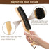 2PCS Felt Hat Brush, Felt Hat Cleaner with Horsehair Brush and Sponge Brush, Cowboy Hat Cleaner Easily Removes Dust Fuzz and Lint for Shoes Hats a...