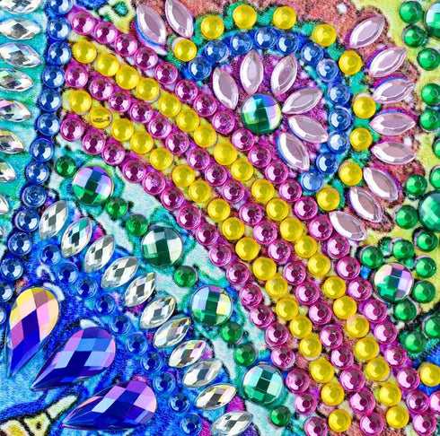 3 Pieces 5D Diamond Art Bookmark Kits for DIY Craft Diamond Art Dotz Bookmarks with Tassel for Beginner Kids Adults Women Book Lovers Rhinestones ...