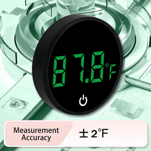 Fish Tank Digital Thermometer Accurate, LED Display, Mini Aquarium Thermometers Accurate Wireless Tank Thermometer Aquarium Temperature Measuremen...