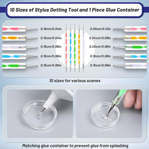 Upgrade B-7000 Crystal Rhinestone Jewelry Glue Clear, 110ml 3.7 fl oz Craft Glue Craft Adhesive Fabric Super Repair Glue with Precision Tips Multi...