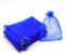 50Pcs Organza Bags 4x6 Inches, Royal Blue Sheer Drawstring Baby Shower Favor Bags Mesh Jewelry Pouches Wedding Candy Gift Bags...