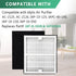 Gekufa Replacement Filter B Compatible with Idylis AC-2125, AC-2126, IAF-H-100B, IAP-10-125, IAPC-40-140, IAP-10-150, IAP-10-050 for Idylis Air Pu...