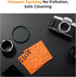 K&F Concept 67mm Lens Cap Cover, 4-in-1 Center Pinch Lens Cover + Anti-Loss Keeper Leash + Microfiber Cleaning Cloth Kits Compatible with Nikon, C...
