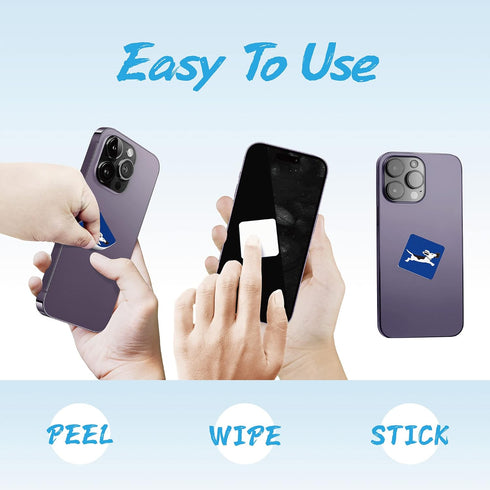 Phone Screen Cleaner, Handy Screen Cleaner Sticker, Lens Screen Wipes for Camera Phone Laptop Tablet Monitor and Electronics Device (6Pack)...