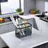 Utensil Holder Multifunctional Kitchen Utensil Organizer, Non-slip and Rustproof Utensil Holder for Kitchen Counter, Easy to Clean Kitchen Utensil...