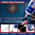 Fabric Glue, Liquid Stitch Fabric Adhesive, Clear Waterproof Glue for Fabric Repair and Permanent Bonding (2 PCS)...